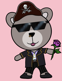 Best Polygon NFT Collection on Opensea - Jolly Teddy Party #106