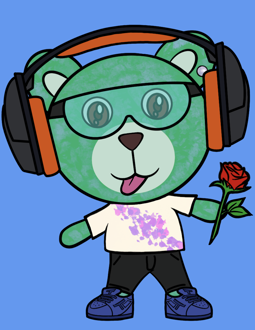 Best Polygon NFT Collection on Opensea - Jolly Teddy Party #11
