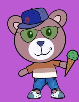 Best Polygon NFT Collection on Opensea - Jolly Teddy Party #111
