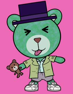 Best Polygon NFT Collection on Opensea - Jolly Teddy Party #115