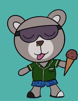 Best Polygon NFT Collection on Opensea - Jolly Teddy Party #1212