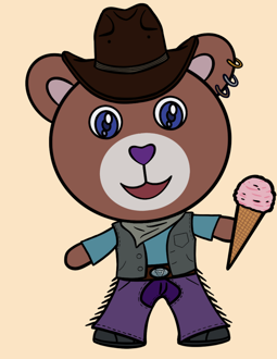 Best Polygon NFT Collection on Opensea - Jolly Teddy Party #1213