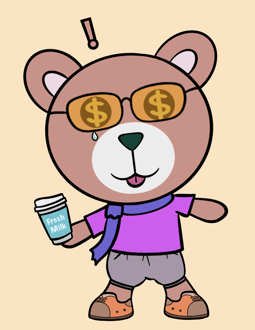 Best Polygon NFT Collection on Opensea - Jolly Teddy Party #123