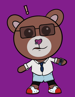 Best Polygon NFT Collection on Opensea - Jolly Teddy Party #1230