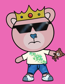 Best Polygon NFT Collection on Opensea - Jolly Teddy Party #1231
