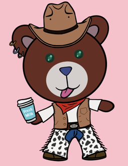 Best Polygon NFT Collection on Opensea - Jolly Teddy Party #1232