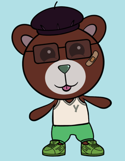 Best Polygon NFT Collection on Opensea - Jolly Teddy Party #1234