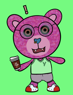 Best Polygon NFT Collection on Opensea - Jolly Teddy Party #1236