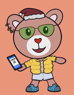 Best Polygon NFT Collection on Opensea - Jolly Teddy Party #1245