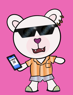 Best Polygon NFT Collection on Opensea - Jolly Teddy Party #1250