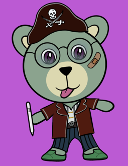 Best Polygon NFT Collection on Opensea - Jolly Teddy Party #1251