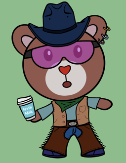 Best Polygon NFT Collection on Opensea - Jolly Teddy Party #1252