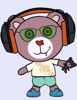 Best Polygon NFT Collection on Opensea - Jolly Teddy Party #126