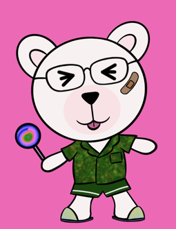 Best Polygon NFT Collection on Opensea - Jolly Teddy Party #1264