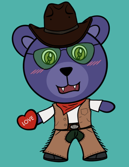 Best Polygon NFT Collection on Opensea - Jolly Teddy Party #1271