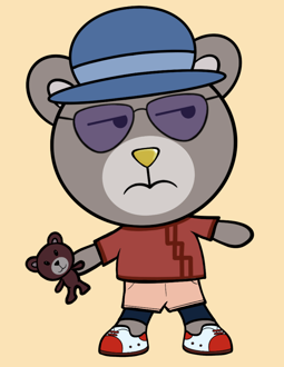 Best Polygon NFT Collection on Opensea - Jolly Teddy Party #1282
