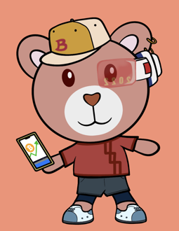 Best Polygon NFT Collection on Opensea - Jolly Teddy Party #1296