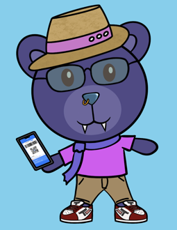Best Polygon NFT Collection on Opensea - Jolly Teddy Party #135