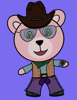 Best Polygon NFT Collection on Opensea - Jolly Teddy Party #1352