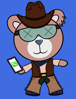 Best Polygon NFT Collection on Opensea - Jolly Teddy Party #1354