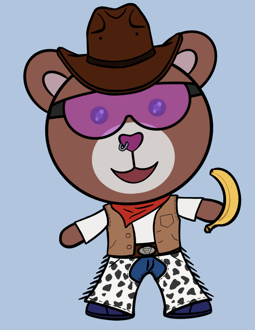Best Polygon NFT Collection on Opensea - Jolly Teddy Party #1356