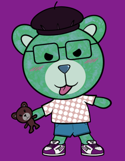 Best Polygon NFT Collection on Opensea - Jolly Teddy Party #1364