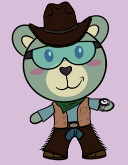 Best Polygon NFT Collection on Opensea - Jolly Teddy Party #1369