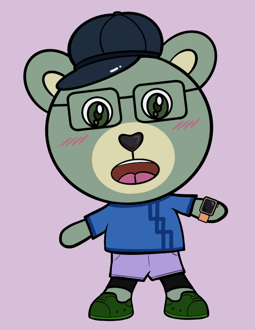 Best Polygon NFT Collection on Opensea - Jolly Teddy Party #1376