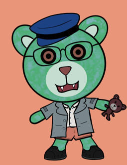 Best Polygon NFT Collection on Opensea - Jolly Teddy Party #1378
