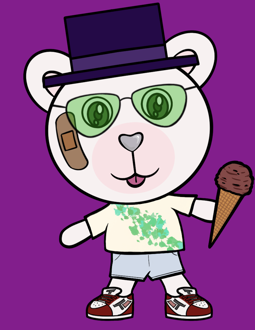 Best Polygon NFT Collection on Opensea - Jolly Teddy Party #1380