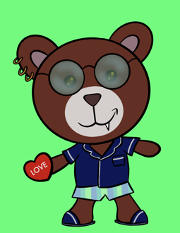 Best Polygon NFT Collection on Opensea - Jolly Teddy Party #1381