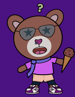 Best Polygon NFT Collection on Opensea - Jolly Teddy Party #1391