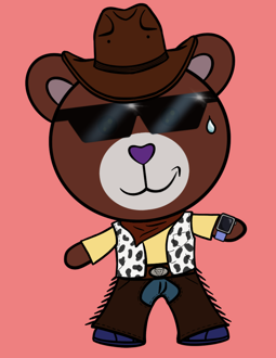 Best Polygon NFT Collection on Opensea - Jolly Teddy Party #1398