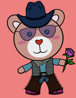 Best Polygon NFT Collection on Opensea - Jolly Teddy Party #141