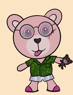 Best Polygon NFT Collection on Opensea - Jolly Teddy Party #143