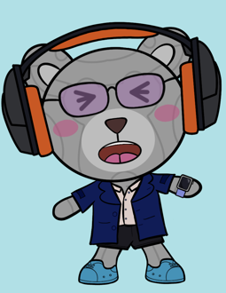 Best Polygon NFT Collection on Opensea - Jolly Teddy Party #145