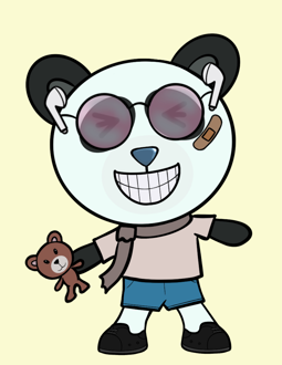 Best Polygon NFT Collection on Opensea - Jolly Teddy Party #148
