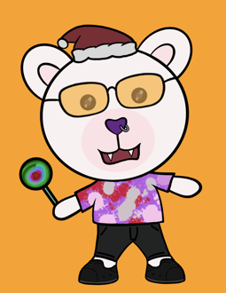 Best Polygon NFT Collection on Opensea - Jolly Teddy Party #1505