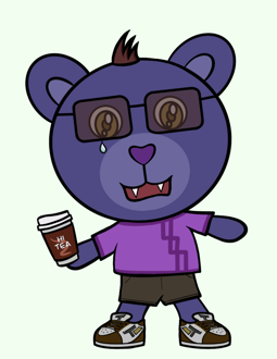Best Polygon NFT Collection on Opensea - Jolly Teddy Party #1507