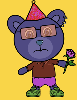 Best Polygon NFT Collection on Opensea - Jolly Teddy Party #1509