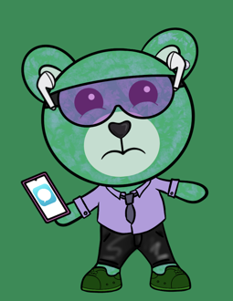 Best Polygon NFT Collection on Opensea - Jolly Teddy Party #1512