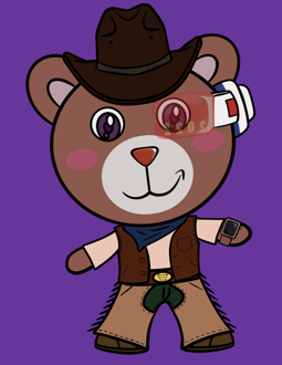 Best Polygon NFT Collection on Opensea - Jolly Teddy Party #1515