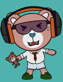 Best Polygon NFT Collection on Opensea - Jolly Teddy Party #1516