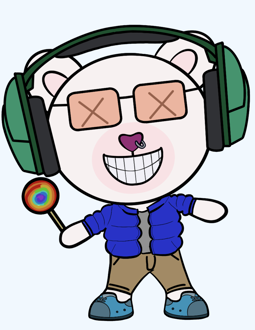 Best Polygon NFT Collection on Opensea - Jolly Teddy Party #1524