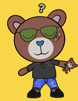Best Polygon NFT Collection on Opensea - Jolly Teddy Party #1526