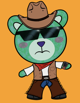 Best Polygon NFT Collection on Opensea - Jolly Teddy Party #1527