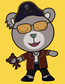 Best Polygon NFT Collection on Opensea - Jolly Teddy Party #1528