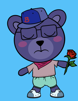 Best Polygon NFT Collection on Opensea - Jolly Teddy Party #1533