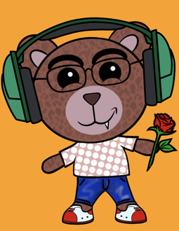 Best Polygon NFT Collection on Opensea - Jolly Teddy Party #1653