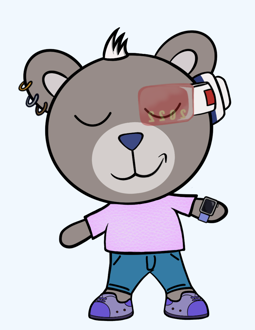 Best Polygon NFT Collection on Opensea - Jolly Teddy Party #1661